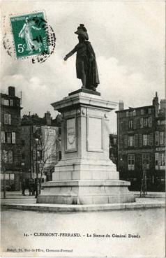 Iconographie - La statue du Général Desaix