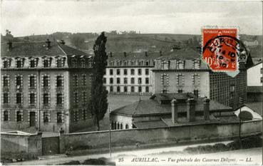 Iconographie - Vue générale des casernes Delzons