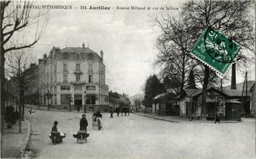 Iconographie - Avenue Milhaud et rue de la Gare