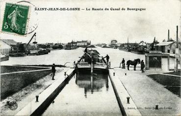 Iconographie - Le bassin du canal de Bourgogne