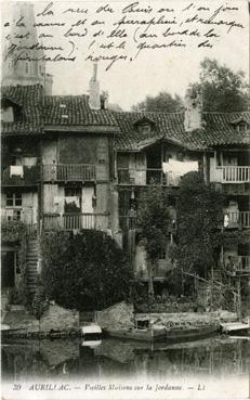 Iconographie - Vieilles maisons sur la Jordanne