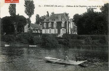Iconographie - Château de la Chapitière, aux bords de la Sarthe