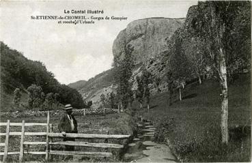 Iconographie - Gorges de Gompier et roche d'Urlande