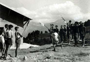 Iconographie - Colonie de vacances en Auvergne