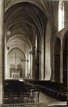 Iconographie - L'intérieur de l'église abbatiale