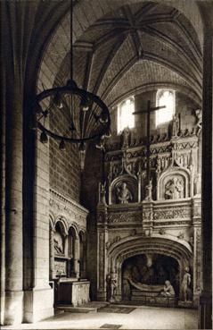 Iconographie - Les saints de Solesme - L'ensevelissement du Christ (1496), transept de droite