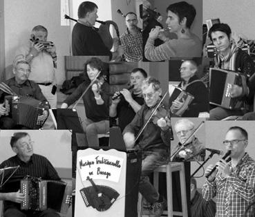 Iconographie - Musiciens de Musique Traditionnelle en Bocage