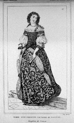 Iconographie - Marie Anne Christine Victoire de Bavière