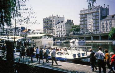 Iconographie - Voyage des anciens sur les bateaux de l'Erdre