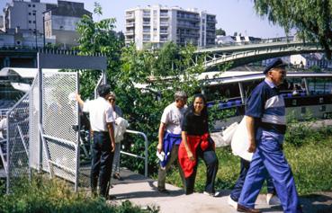 Iconographie - Voyage des anciens sur les bateaux de l'Erdre