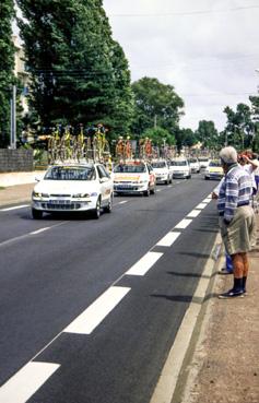 Iconographie - Passage du Tour de France cycliste