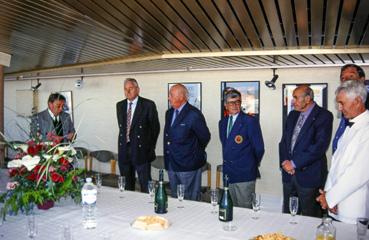 Iconographie - Réception de dirigeants du Sporting Golf Montois