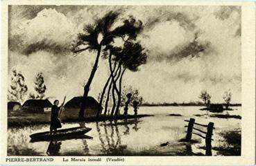 Iconographie - Le marais inondé, selon Pierre Bertrand