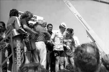 Iconographie - Arrivée du Tour de France à Merlin-Plage