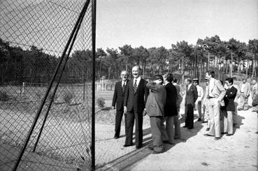 Iconographie - Inauguration du Garden Tennis Club par Vincent Ansquer