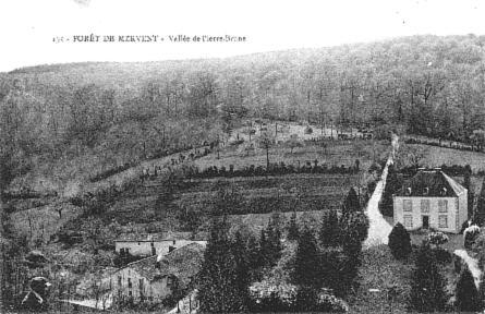 Iconographie - La Forêt de Mervent - La vallée de Pierre-Brune