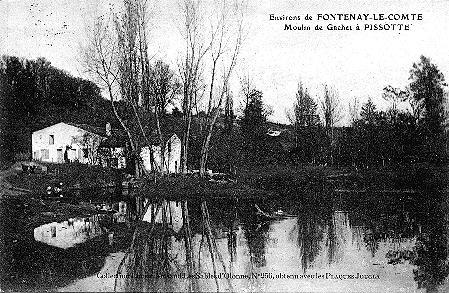 Iconographie - Les environs de Fontenay le Comte à Pissotte