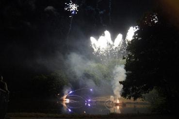 Iconographie - Le feu d'artifice de la fête de la mogette