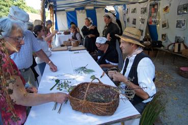 Iconographie - La fête de la mogette - Démonstration de savoir-faire par TGV