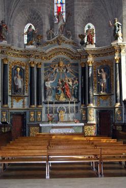 Iconographie - Le retable de l'église Saint-Pierre