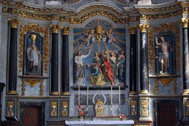Iconographie - Le retable de l'église Saint-Pierre
