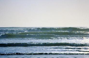 Iconographie - Vagues échouant sur la plage