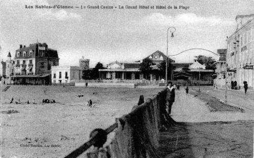 Iconographie - Le Grand Casino, le Grand Hôtel et l'Hôtel de la Plage