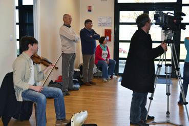 Iconographie - Stage avec l'Ecole départementale de musique traditionnelle