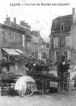 Iconographie - Un coin du marché aux légumes