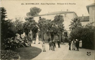 Iconographie - Ecole d'Agriculture - Bâtiment de ladirection