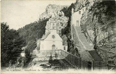 Iconographie - Saint-Privat - La chapelle