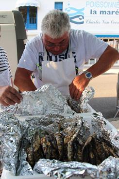 Iconographie - Feu de la Saint Jean - Grillade des sardines