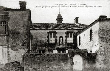 Iconographie - Maison qui fut le quartier du Général de Charette pendant les guerres de Vendée