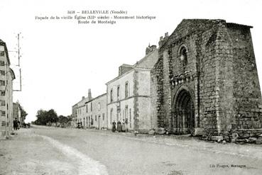 Iconographie - Ruines de l'ancienne église et gendarmerie