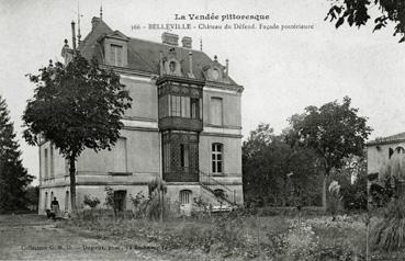 Iconographie - Château du Défend - Façade postérieure