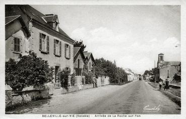 Iconographie - Arrivée de la Roche-sur-Yon