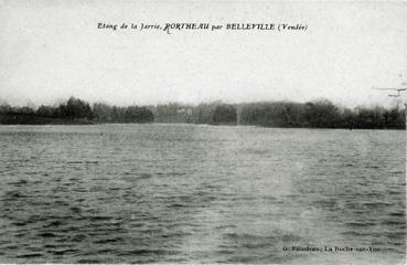 Iconographie - Etang de la Jarrie, Rortheau par Belleville