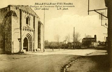 Iconographie - Vestiges de l'ancienne église paroissiale (XIIe siècle)