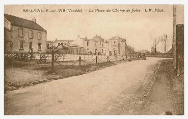 Iconographie - La place du Champ de foire