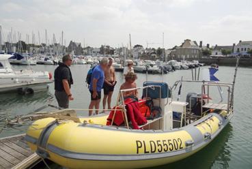 Iconographie - Embarquement pour l'île Dumet