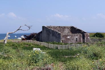 Iconographie - L'île Dumet - Une ruine