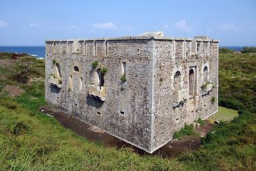 Iconographie - L'île Dumet - Le fort carré