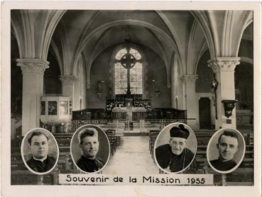 Iconographie - Souvenir de la mission 1955