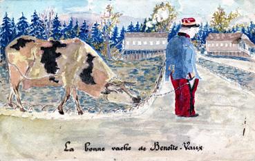 Iconographie - La vache Benoite