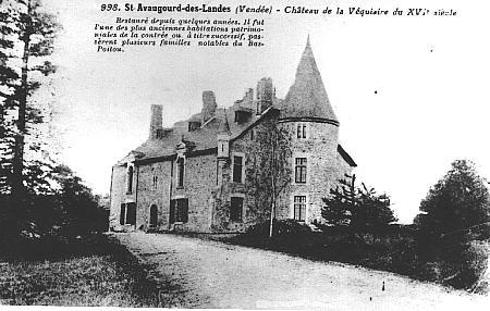 Iconographie - Château de la Véquiaire du XVIe siècle
