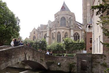 Iconographie - Brugge - Abside de l'église Notre-Dame
