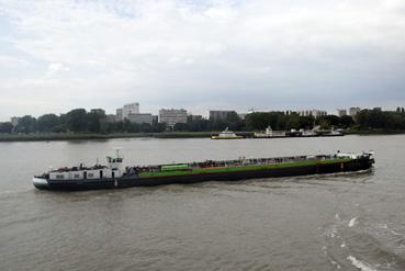 Iconographie - Anvers - Péniche sur L'Escaut