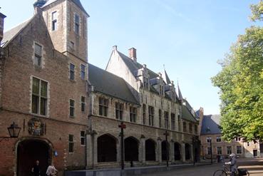 Iconographie - Middelbourg - Cours de l'abbaye