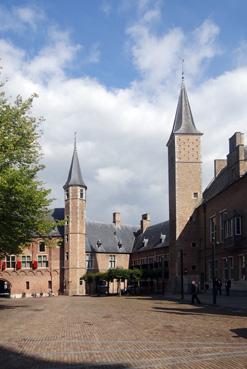 Iconographie - Middelbourg - Cours de l'abbaye