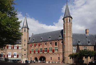 Iconographie - Middelbourg - Cours de l'abbaye